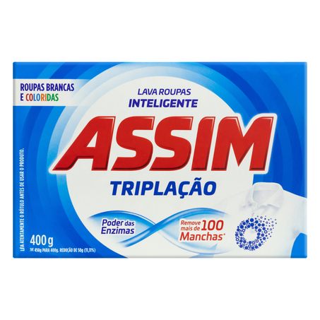Sabao assim triplacao po 400g