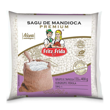 SAGU DE MANDIOCA FRITZ&FRIDA 400G