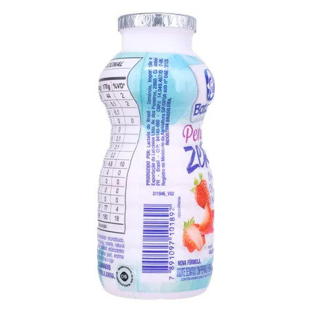 Bebida Láctea Fermentada Batavo Pense Zero Morango 170g 360-29