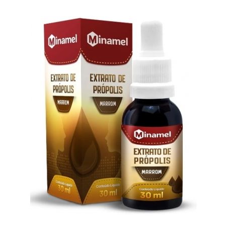 Extrato própolis marron minamel 30ml