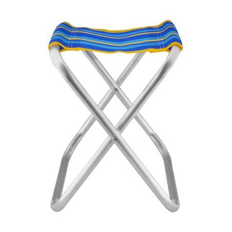 Banqueta aluminio 28cmx33cmx37cm mor sor