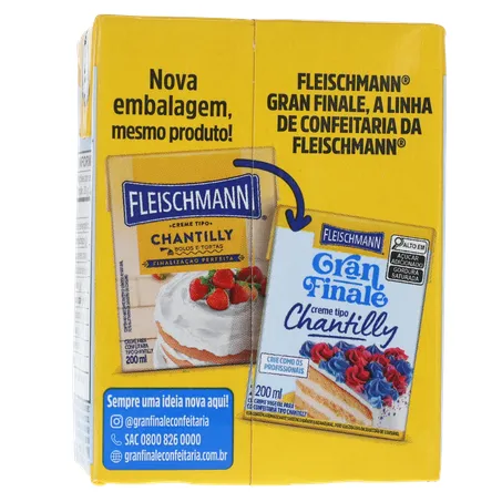 Creme Chantilly Fleischmann Gran Finale 200ml 360-17