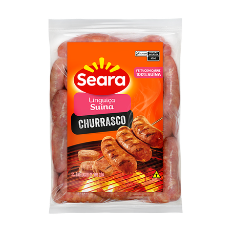 Linguica Carne Suina Seara 5kg 