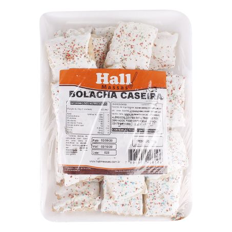 Bolacha hall caseira 400g