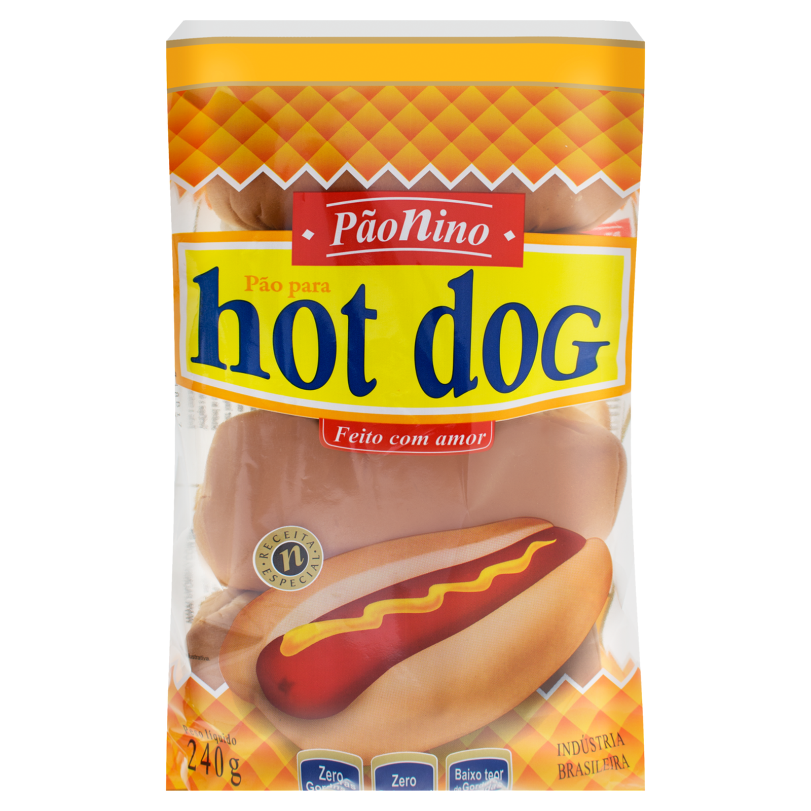 PAO PAOページ Pao Nino Hot Dog 240g C/4 | Oversup Supermercados