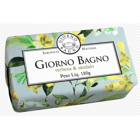 Sabonete Giorno Bagno Verbena E Sândalo Barra com 180G