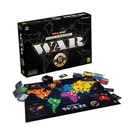 JOGO WAR 50ANOS J.ESTRATEGIA REF.03000