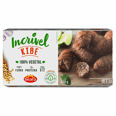 KIBE VEGETAL SEARA INCRIVEL 300G