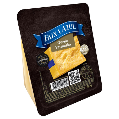 Queijo Parmesão Faixa Azul 180g - Fatiado