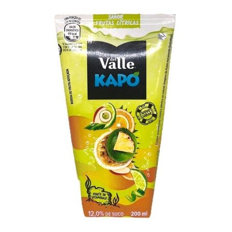 Suco del valle kapo frutas citr 200ml