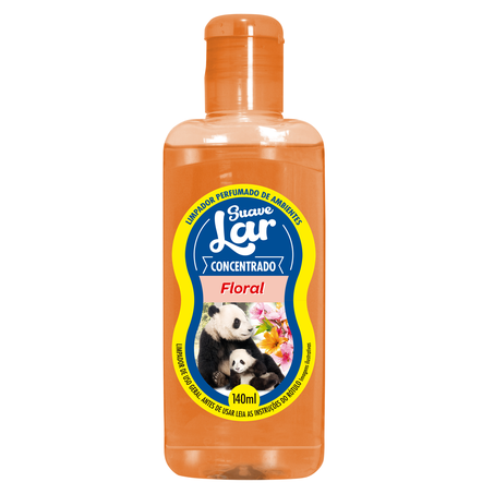 Limpador Perfumado Suave Lar Concentrado Floral Frasco 140ml 
 