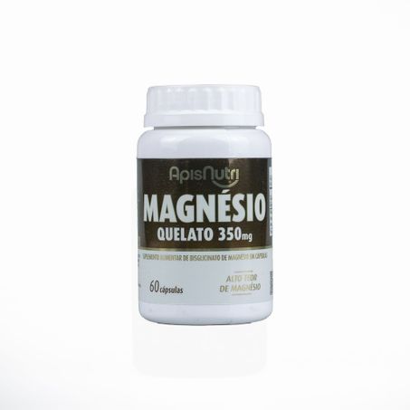 MAGNESIO QUELATO 350MG 60CAPS APISNUTRI