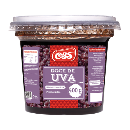 DOCE CBS UVA 400G (016160)