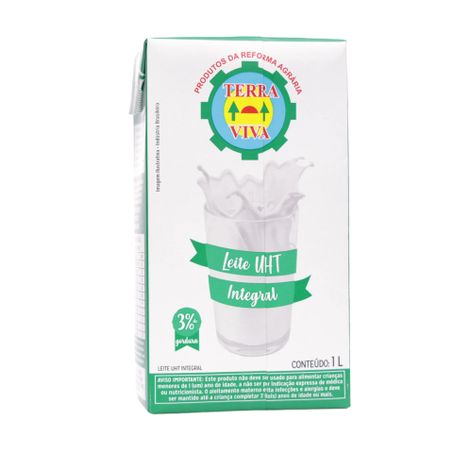 Leite UHT Integral Terra Viva Caixa 1lt 360-29