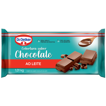 COBERTURA DR. OETKER 1,01KG CHOC AO LEIT