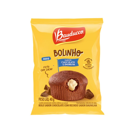 Bolinho Bauducco Recheio de Baunilha 40G