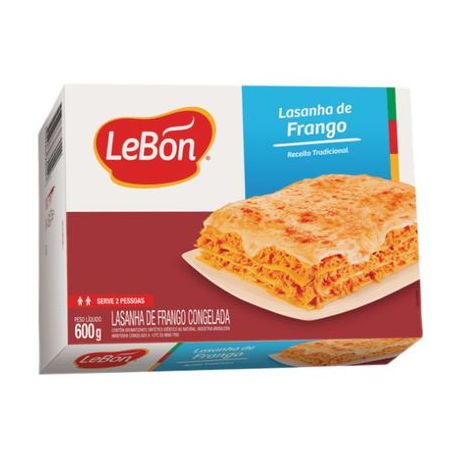 Lasanha frango lebon 600g*
