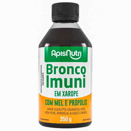 BRONCO IMUNI COM MEL E PROPOLIS 350G APISNUTRI