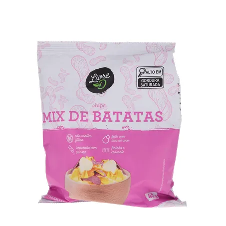 Salg chips livre d mix de batatas 40g 360-1