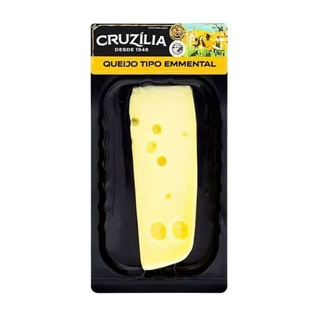 QUEIJO EMMENTAL CRUZILIA FRAC.140G