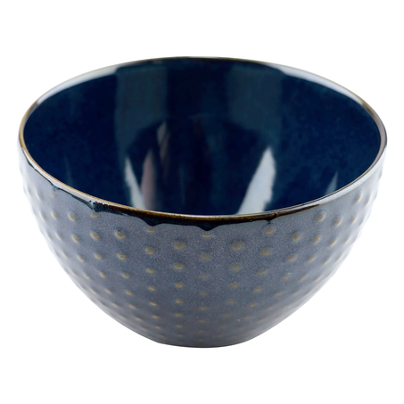 Bowl Puntato Fine Dynasty Azul Escuro 580Ml