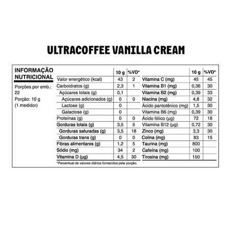 ULTRA COFFE BAUNILHA 220G - PLANT POWER 360-1