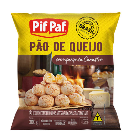 PAO DE QUEIJO PIFPAF CANASTRA - 300G