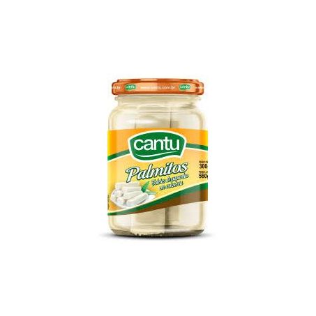 Palmito cantu pupunha inteiro 300g