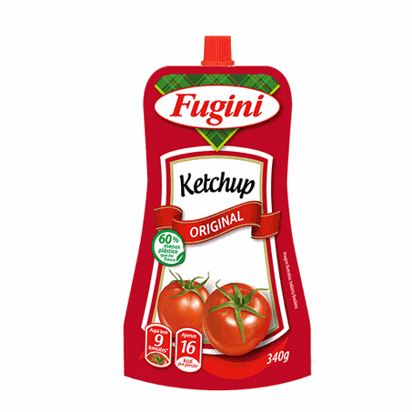 Ketchup fugini original sache bico 300g