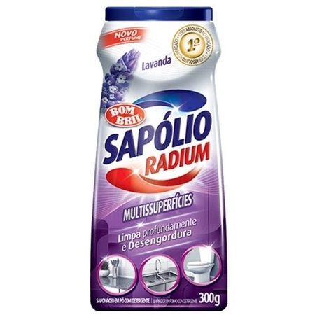 SAPOLIO PO BOM BRIL LAVANDA 300G