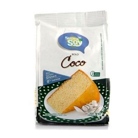 Mistura Bolo Supra Soy Coco Sem Gluten 300g 
 