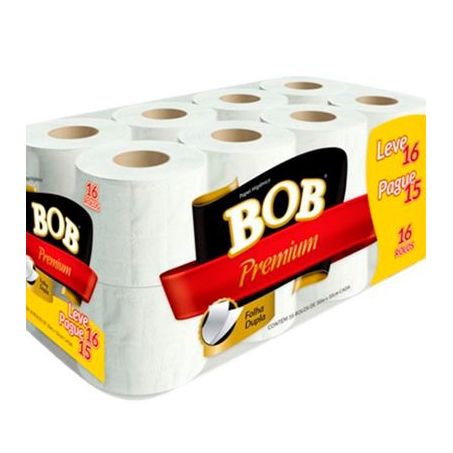 Papel hig bob premium 30m neutro l16 p15
