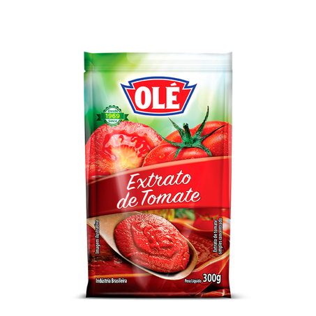 Extrato de tomate sache olé 300g