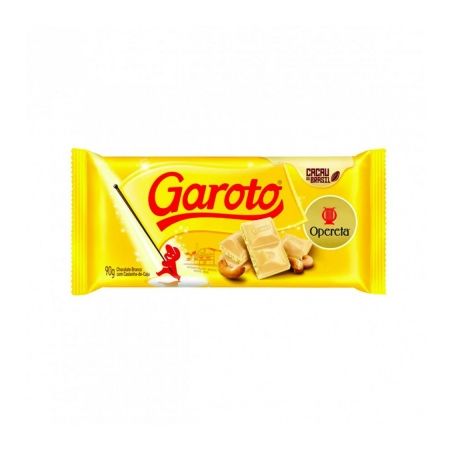 Choc garoto b branco 90g