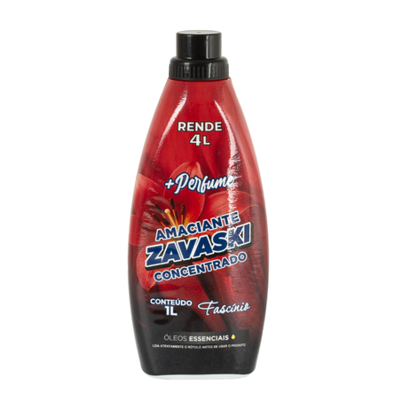 Amaciante Concentrado Zavaski Fascinio 1l