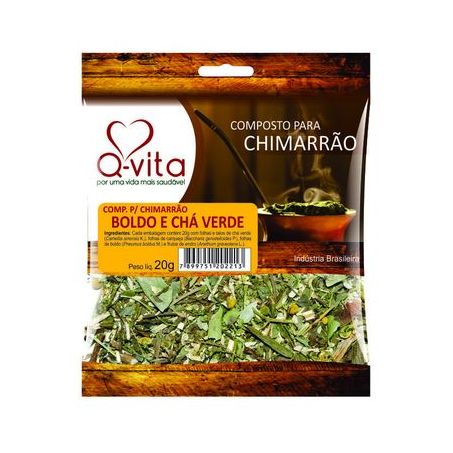 Comp Cuimarrao Q-Vita Boldo Ch/Verde 20GR