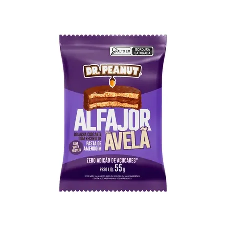 ALFAJOR AVELA DR PEANUT 55G