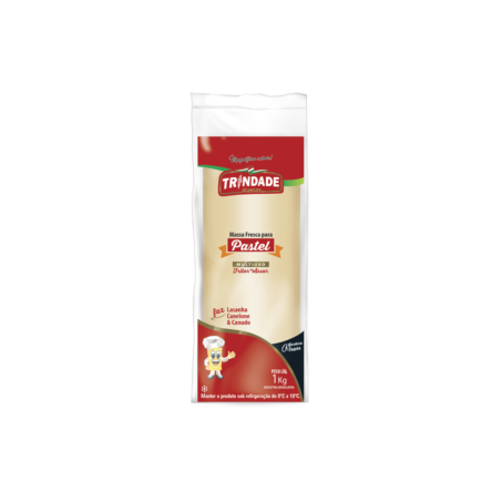 Massa P/ Pastel Trindade 1kg Rolo