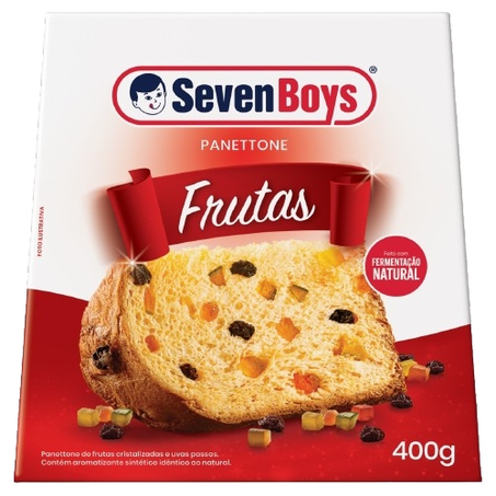Panettone de Frutas Seven Boys 400G