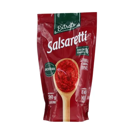 EXTRATO DE TOMATE SALSARETTI CONCENTRADO SACHÊ 300G