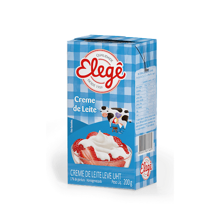 CREME DE LEITE ELEGÊ TP 200G LEVISSIMO