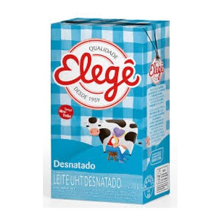 LEITE LV ELEGE   DESNATADO 1LT