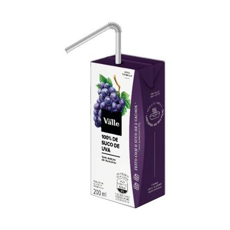 SUCO DEL VALLE 200ML UVA