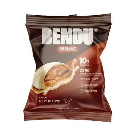 Barra proteina bendu sublime 40g doce leite