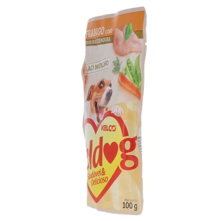 ALIMENTO PARA CÃES KELDOG FRANGO/ERVILHA/CENOURA SACHÊ 100G 360-6