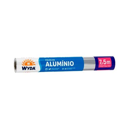 Papel Alumínio Wyda Pratic.30Cmx7.5M
