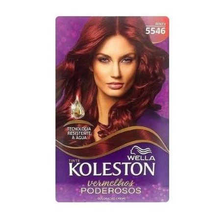 Tintura de Cabelo Koleston Vermelhos Especiais Amora 5546 Embalagem 1UN