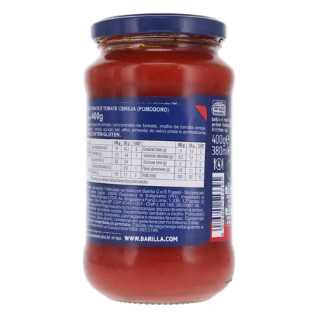 MOLHO TOMATE BARILLA POMODORO E DATTERINI 400G 360-22