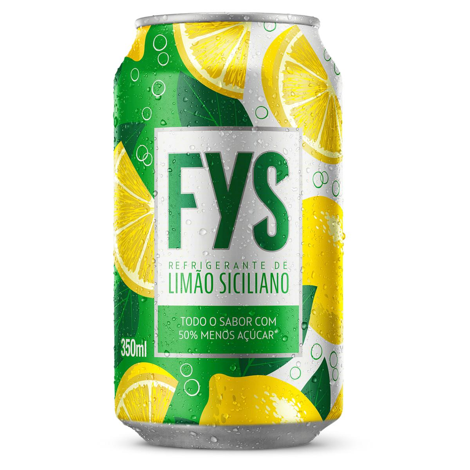 Refrigerante FYs 350g - Limão - Lata