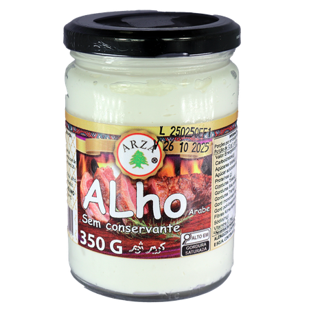 MOLHO DE ALHO 350G - ARZA
